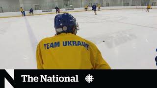 Ukrainian national hockey team begins Canadian university tour