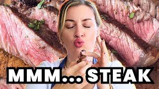 Let's Cook a NY Strip Steak Dinner