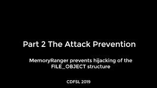 CDFSL2019 - The Attack Prevention