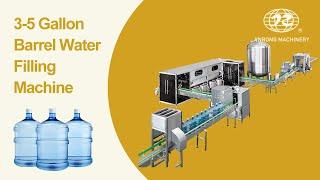 3-5 Gallon Barrel Water Filling Machine, Barrel Water Production Line - Jinrong Machinery