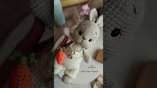 Новая зайка крючком  to crochet #fortnite #lmkhandmade #shorts #вязаниекрючком