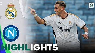 Real Madrid vs Napoli | Highlights | UEFA Youth League 29-11-2023