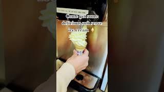 soft serve ice cream now at Kauffman's #icecream #softserveicecream