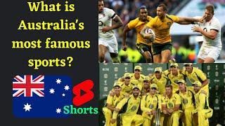 What is Australia's most popular sport?