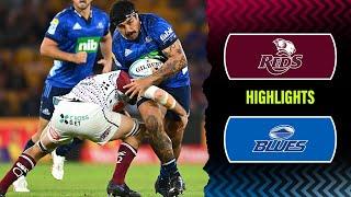 Super Rugby Pacific 2023 | Reds v Blues | Rd 13 Highlights