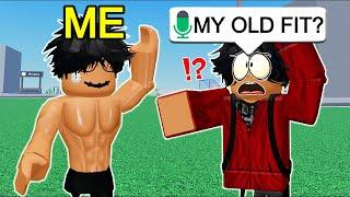 Wearing Strangers FIRST EVER AVATAR In Roblox VOICE CHAT 2!