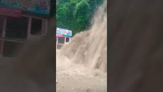 Heavy Rain ️ Fall  Kempty Fall Mussoorie Uttrakhand 31/05/23