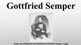 Gottfried Semper