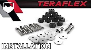 TeraFlex Install: JK 1.25" Body Lift Kit (4152100)