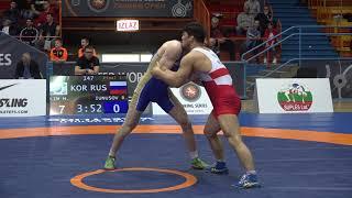 BRONZE GR - 77 kg: H. KIM (KOR) v. R. IUNUSOV (RUS)