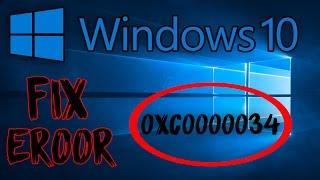 FIX WINDOWS 10 ERROR 0XC0000034 (FAST AND EASY)