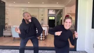 tWitch and Allison Holker dance to "Motivation" by Normani (33 Weeks Pregnant)