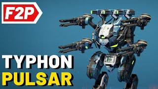 Typhon Pulsar - War Robots Free to Play Hangar Gameplay (No Commentary) WR F2P