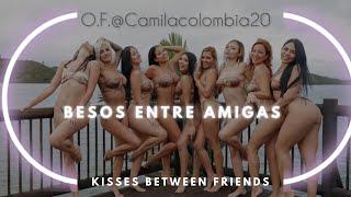 BESOS ENTRE AMIGAS/ COLOMBIA  #Colombianas #Novias #Amigas #Only