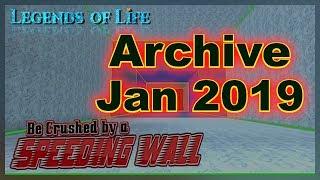 Old Codes  Archive January 2019  Be Crushed by a Speeding Wall  Roblox