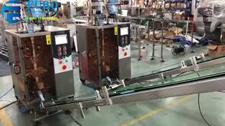 Instant coffee bagging & boxing packaging machine