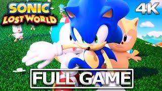 SONIC LOST WORLD Full Gameplay Walkthrough / No Commentary【FULL GAME】4K UHD