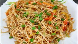 Vegetables Hakka Noodles Recipe| How to Make Veg Noodles-Tasty Food Key