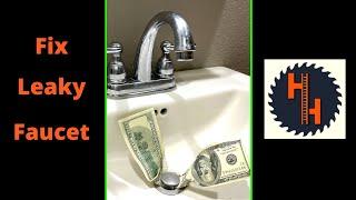  FIX A LEAKY FAUCET In 53 seconds!