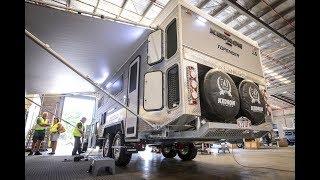 20'ft KEDRON® TOPENDER® - SINGLE BEDS - Full Ensuite OFFROAD CARAVAN