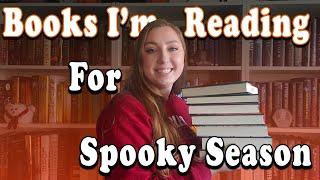 Books I'm Reading for Spooky Season