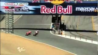 MotoGP Laguna Seca 2011-Sorpasso di Stoner su Lorenzo