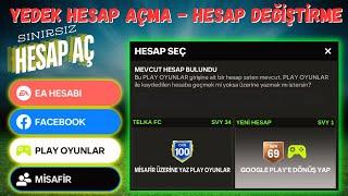 YEDEK HESAP NASIL AÇILIR ? - HESAP NASIL DEĞİŞTİRİLİR ? / BU SORULARA SON HEPSİ BU VİDEODA FC Mobile