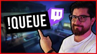  Cómo crear listas en twitch | comando queue join