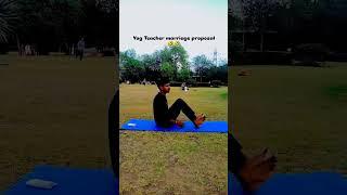 YOGA teacher for marriage proposal #mangalyoga #fitnessindustry #yogapose #yogainsipiration