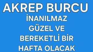 23 - 29 HAZİRAN HAF. AKREP BURCU TAROT FALI #AŞK #İŞ #PARA İNANILMAZ GÜZEL VE BEREKETLİ BİR HAFTA