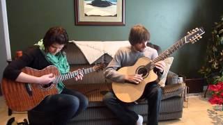 Danielle Allard and Lucas Haneman Playing Hawley Guitars