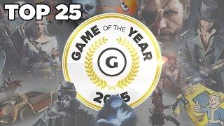 GameSpot's Top 25 Games of 2015