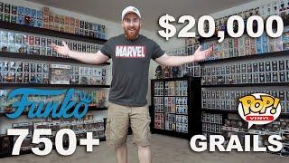 EPIC $20,000 FUNKO POP COLLECTION - 750+ FUNKO POPS