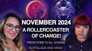 November 2024 Astrology. Election Forecast: a Real COMPLEX Situation! All 12 Signs