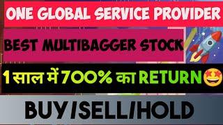 One Global Service Provider Share Latest News| One Global Service Provider Share| One Global Service