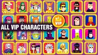 Bowmasters All 32 VIP Characters Gameplay