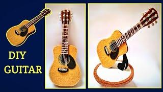 How to Make a Guitar From Cardboard | Cardboard Guitar at Home