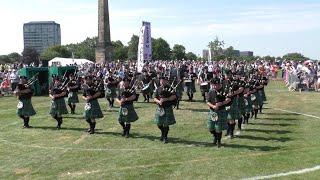 KILCHOMAN DISTILLERY ISLE OF ISLAY PIPE BAND GRADE 2 AT THE WORLD PIPE BAND CHAMPIONSHIPS 2022