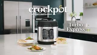 Crock-Pot Turbo Express Pressure Multicooker | 14-in-1 Functions | 5.6L (6+ People) | [CSC062]