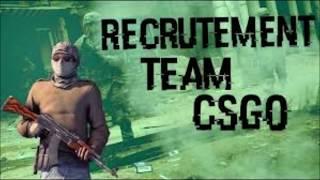 Recrutement Mk Team CsGo