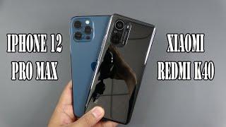 iPhone 12 Pro max vs Xiaomi Redmi K40 | SpeedTest and Camera comparison