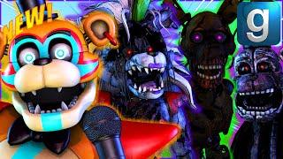 Gmod FNAF | Review | Brand New Accurate Security Breach Animatronic Ragdolls!