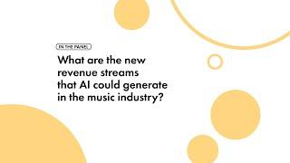 What are the new revenue streams that AI could generate in the music industry?