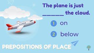 Prepositions of Place Quiz | Test Your English Prepositions - at, in, on, across, behind,below,.....