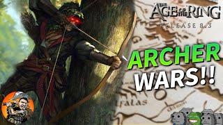 Archer Wars!! | Age of the Ring Mod 2v2