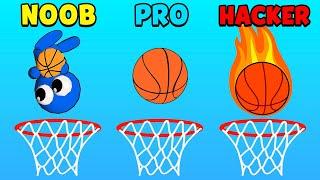 NOOB vs PRO vs HACKER - Basket Battle