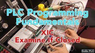 Ladder Logic Programming Basics - XIC & XIO Instructions in RSLogix 5000