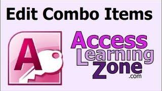 Microsoft Access Add or Edit an Item in a Combo Box using a List Items Edit Form