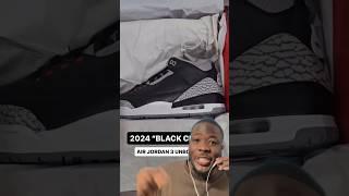 FIRST LOOK: AIR JORDAN 3 BLACK CEMENT ️