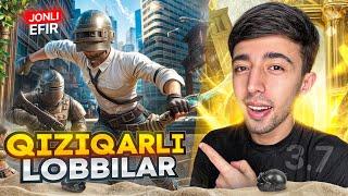 QIZIQARLI LOBBI QILAMIZ - 3.7 YANGILANISH  PUBG MOBILE!!!